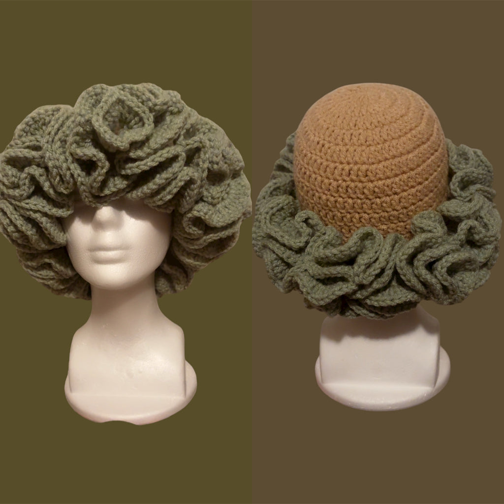 Ruffle Hat (Made to order)