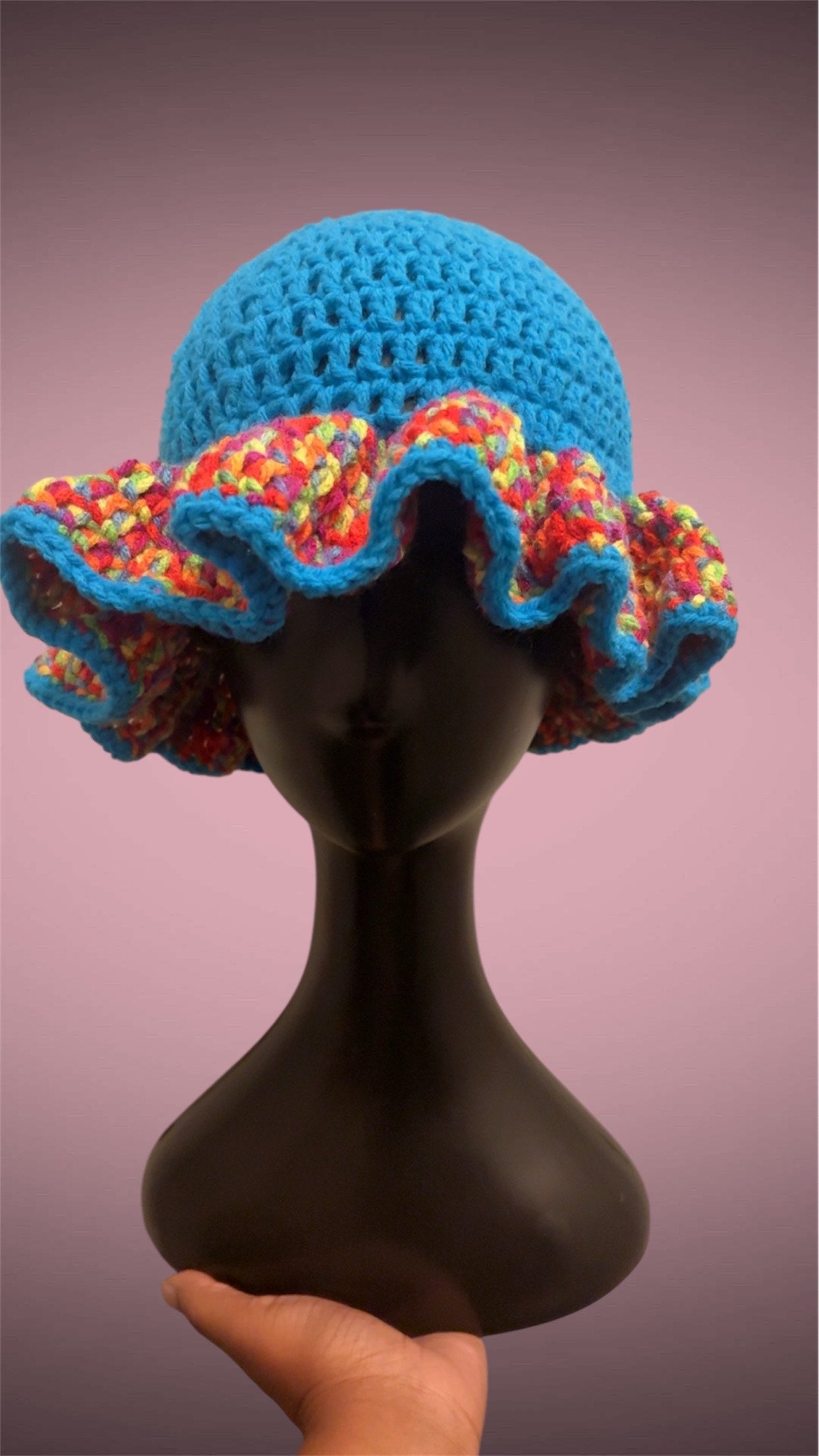 Wavy Brimmed Hat (Ready-To-Ship)